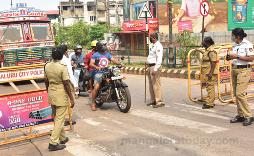 Lockdown in mangalore